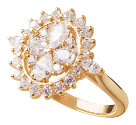 Joséphine — La bague entourage intemporelle